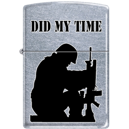 Zippo 2024 Zippo Custom Did My Time Street Chrome ZIP-207CI009409